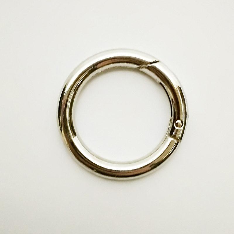 Карабін-кільце 32 мм (100 шт), нікель