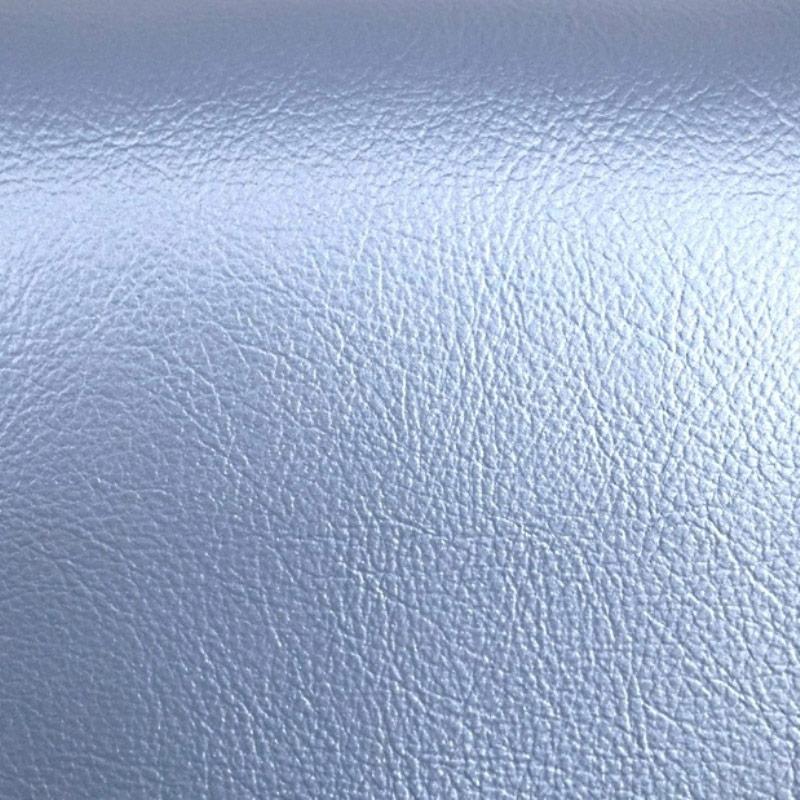 Тканина кожзам (50 м), сіро-блакитний.