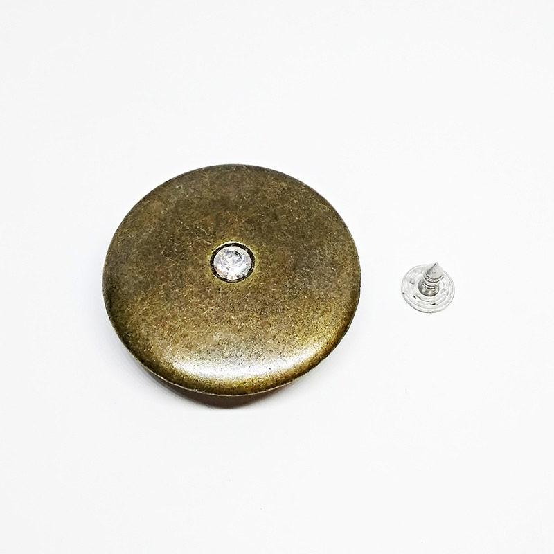 Ґудзик джинсовий (1000 шт) 30мм антик