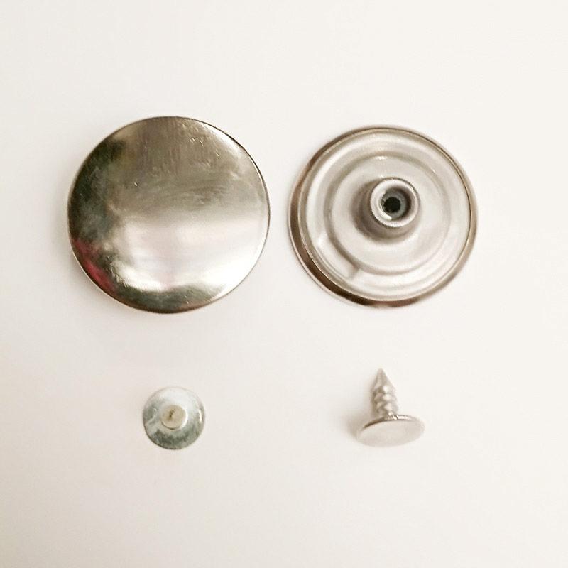 Ґудзик джинсовий (1000 шт) 25мм, нікель