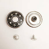 Гудзик джинсовий (1000 шт) 25 мм, нікель