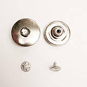 Гудзик джинсовий (1000 шт) 25мм, нікель