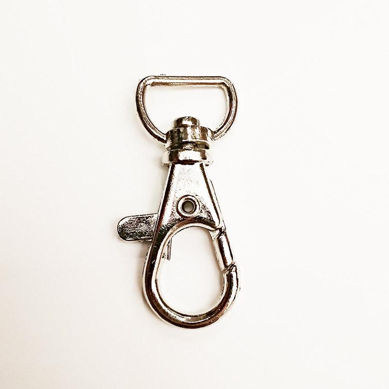 Застібка-карабін 13 мм (100 шт), нікель