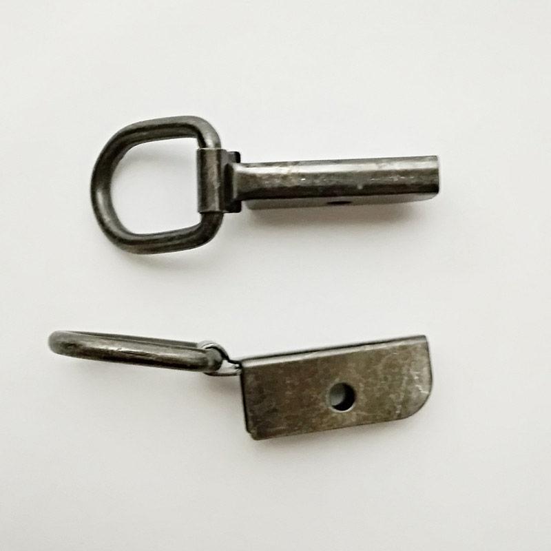 Тримач бічній для сумки (100 шт), блек нікель
