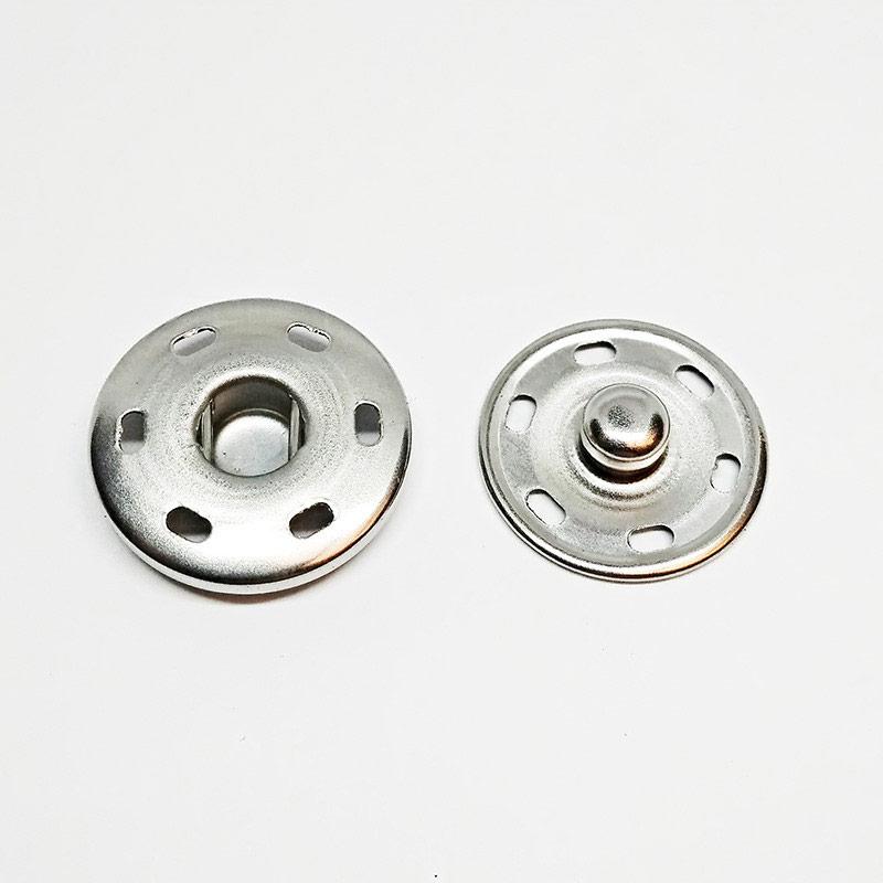 Кнопка пришивна 21мм (1000 шт) блек нікель