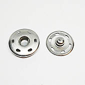 Кнопка пришивна 21мм (1000 шт) блек нікель