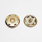 Кнопка для одягу (1000 шт) пришивна 19 мм, рожеве золото