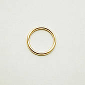 Кільце для бретелей 10мм (1000 шт), метал, золото