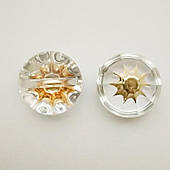 Гудзик для одягу (1000 шт) 15мм пластик