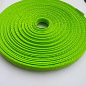 Сумочно-рюкзачна стрічка 10 мм (25 м). Салат.