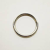 Кільце для бретелей 15мм (1000 шт), метал, нікель