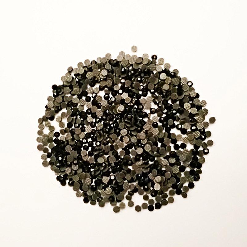 Камені декоративні DMC SS6 клеєві, чорний