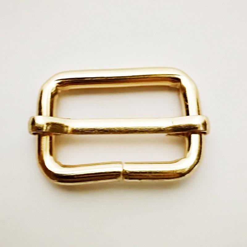 Перетяжка для сумок 25мм металева (1000 шт), золото