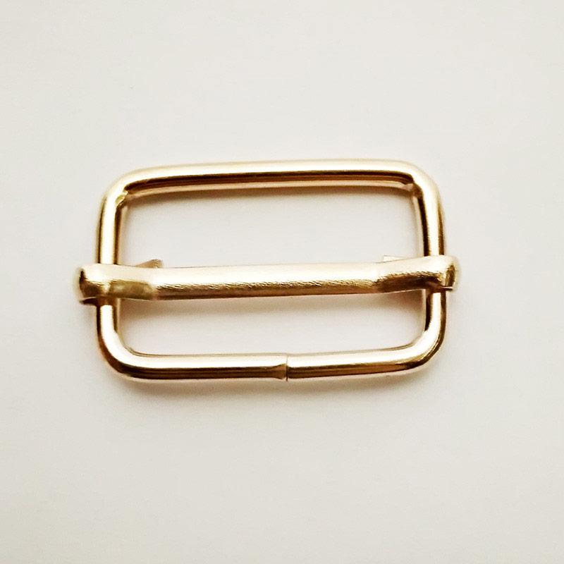 Перетяжка для сумок 25мм металева (1000 шт), золото