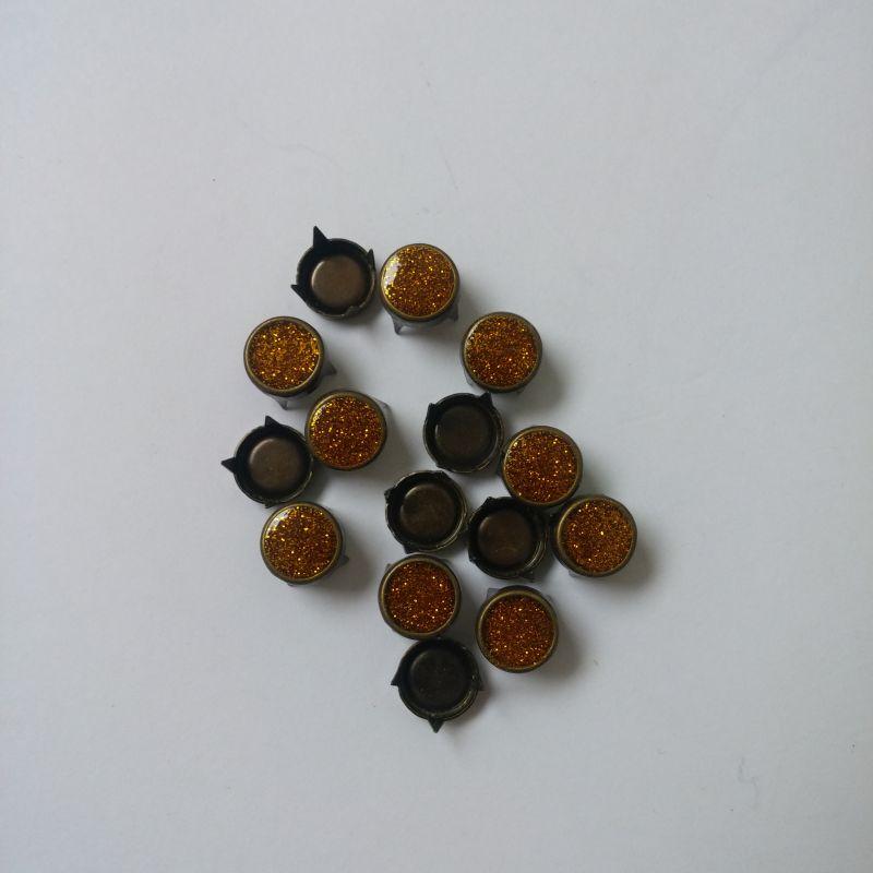 Прикраса 8.5 мм (1000 шт), метал з напиленням