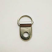 Петля взуттєва під заклепку (1000 шт), нікель