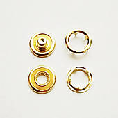 Кнопка трикотажна (Бейбі) (1440 шт) 10,5 мм, золото