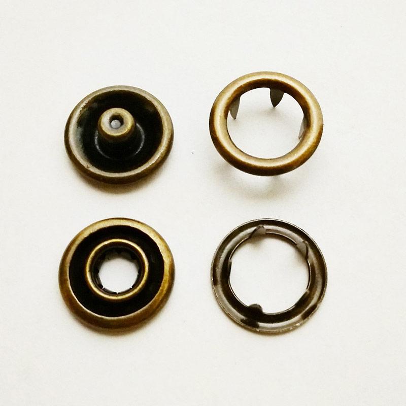 Кнопка трикотажна (Бейбі) (1440 шт) 15мм, антик