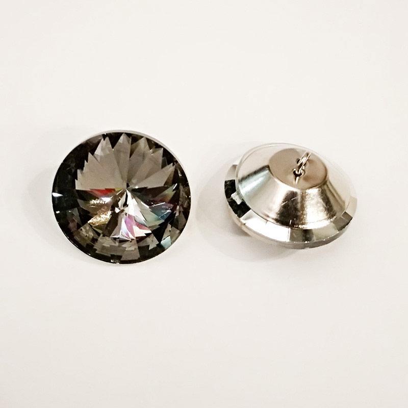 Ґудзик для одягу (1000 шт) 24 мм, скло