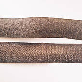 Липучка текстильна 2 см (25 м). Сіра.