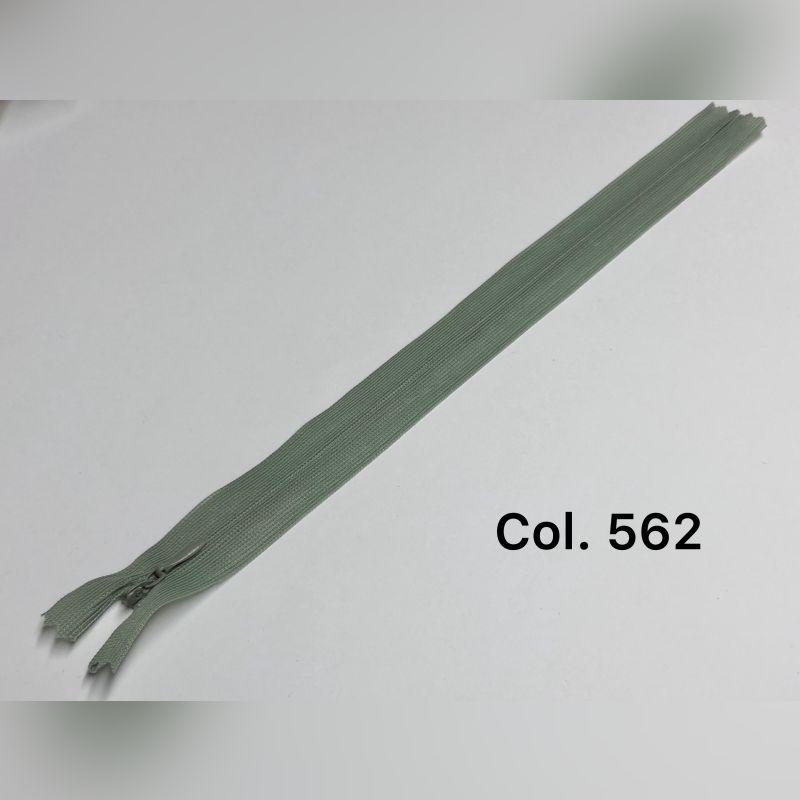 Потайна блискавка (100 шт) тип 3. 25 см.