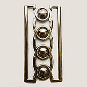 Пряжка роз'ємна 70 мм (100 шт), блек нікель.