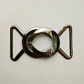 Пряжка роз'ємна 30 мм (100 шт), блек нікель.