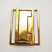 Пряжка роз'ємна 45 мм (100 шт), золото.