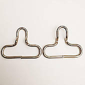 Застібка-петля (1000 шт), салопет, нікель