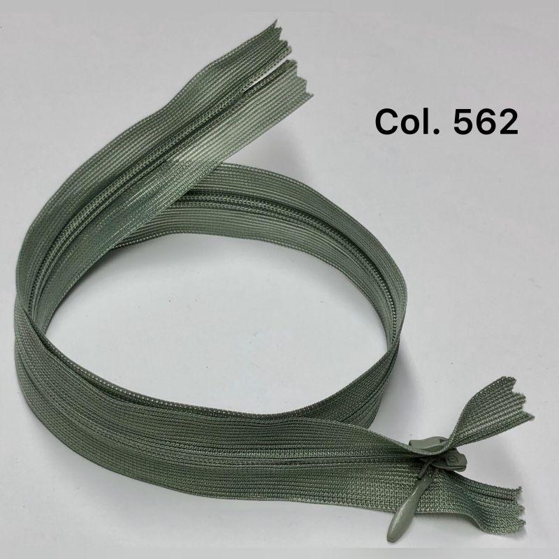 Потайна блискавка (100 шт) тип 3. 50 см.
