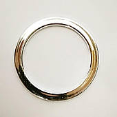 Кільце пластикове 40 мм (1000 шт), декоративне, нікель