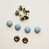 Хольнітен для взуття (1000 шт) 6мм, односторонній, синій