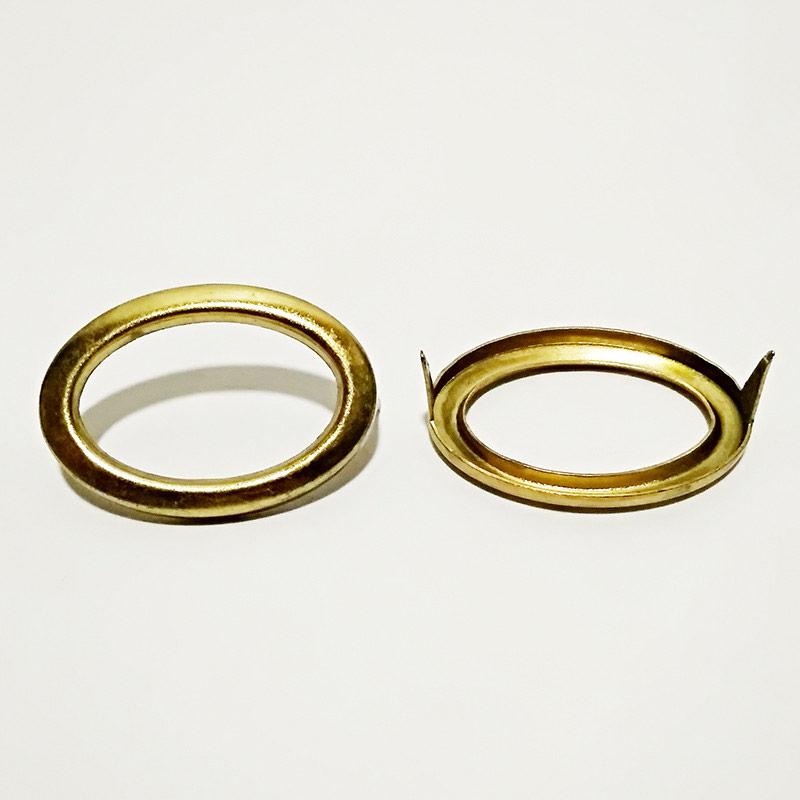 Прикраса для сумок (1000 шт), метал, золото