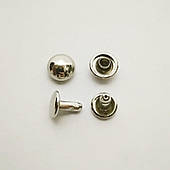 Хольнітен 9мм двосторонній (1000 шт), півсфера, нікель