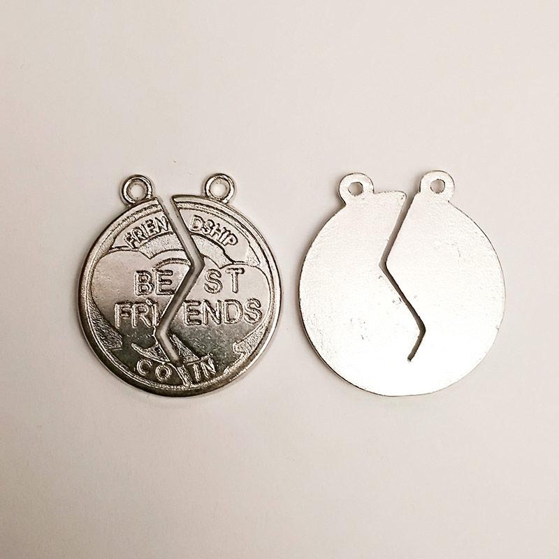 Прикраса для сумок пришивна (100 шт), метал, нікель.