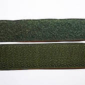 Липучка текстильна 20мм (25 м). Хакі