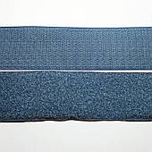 Липучка текстильна 40мм (25 м). Сіра