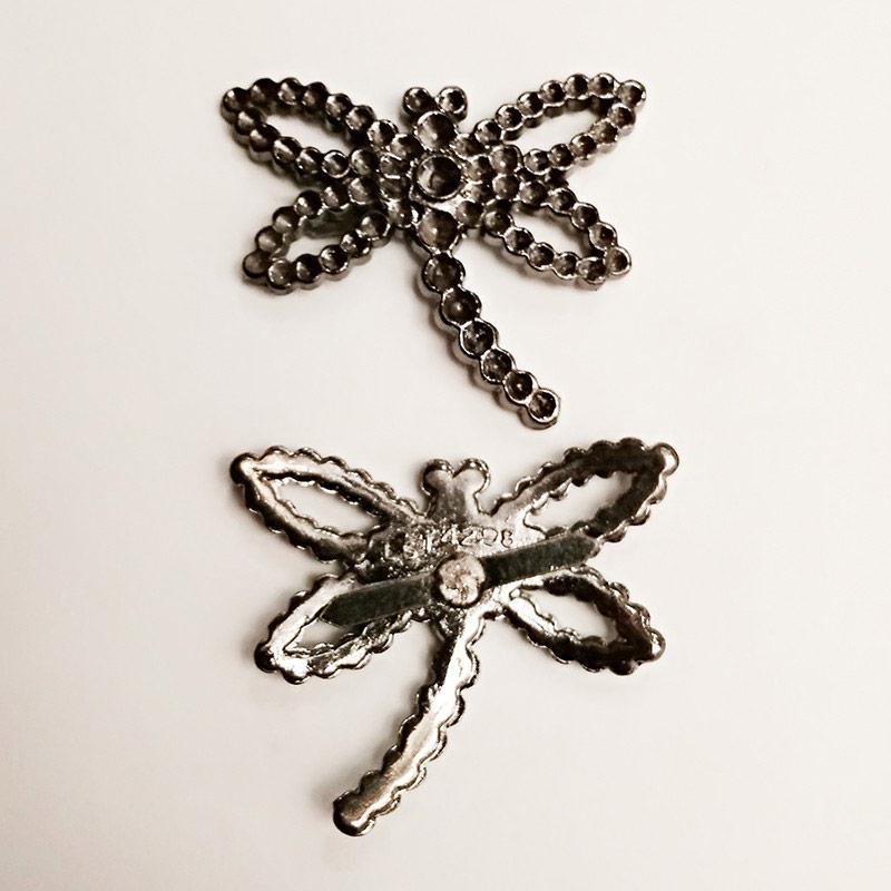 Прикраса для сумок "Стрекоза" (100 шт).