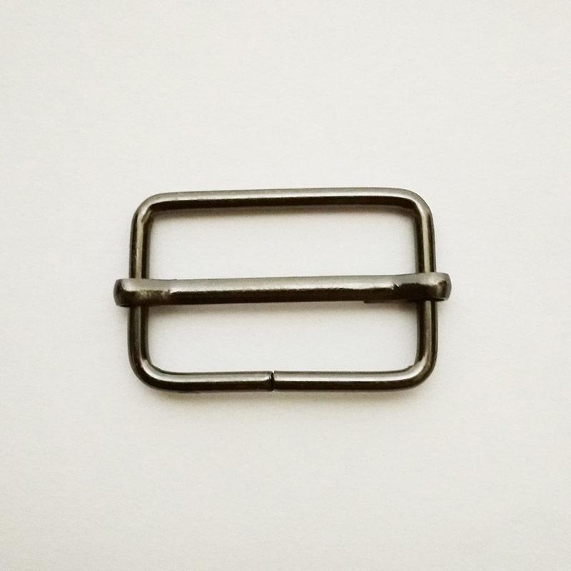 Перетяжка для сумок (1000 шт) 25мм сталева блек нікель