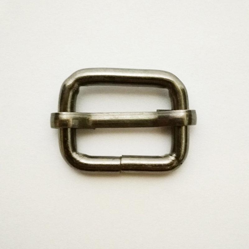 Перетяжка для сумок (1000 шт) 20мм сталева блек нікель