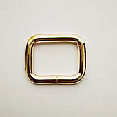 Рамка для сумок (1000 шт) 20мм металева золото