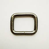 Рамки на сумку (1000 шт) 20мм металеві блек нікель