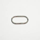 Рамка сумочна (1000 шт) 24мм сталева нікель