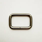 Рамка сумочна (1000 шт) 26мм сталева блек нікель