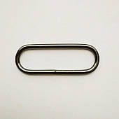 Рамки для сумок (1000 шт) 30мм сталеві блек нікель