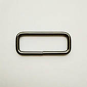 Рамки для сумок (1000 шт) 30мм сталеві блек нікель