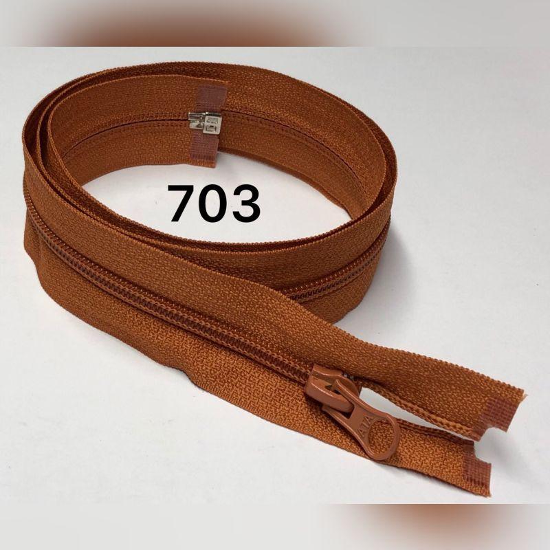 Блискавка спіральна роз'ємна (100 шт) тип 5. 60 см.