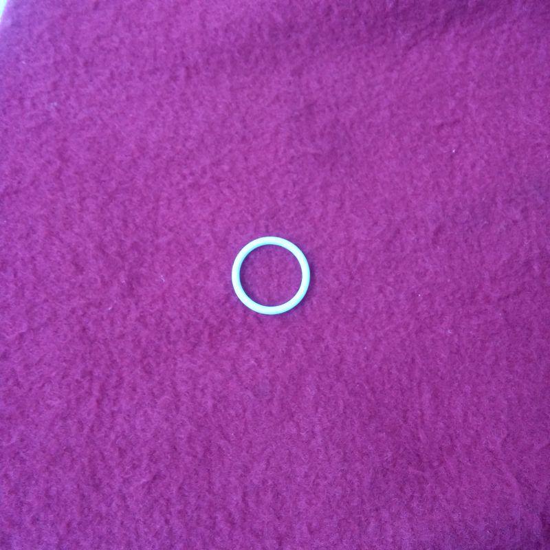 Кільце на брителі 15 мм (1000 шт). Білий.