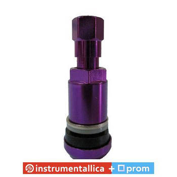 Вентиль простий фіолетовий низ (колпачок з мішелінчиком)
