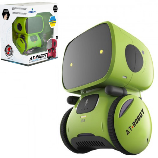 *Інтеракт. робот з голосовим управлінням - AT-Robot (красн., укр.) арт. AT001-02-UKR, фото 1